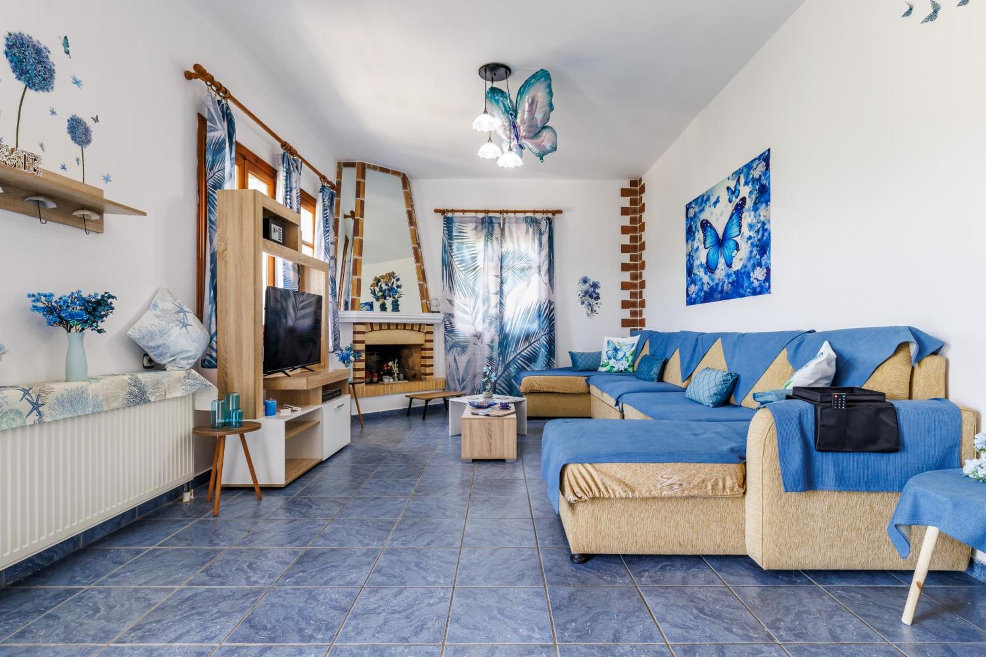 شقة Blue Butterfly سكوبيلوس تاون المظهر الخارجي الصورة